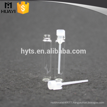 mini glass sample tester Perfume Tube Manufacturers